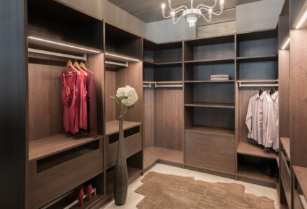 Walk-in wardrobe