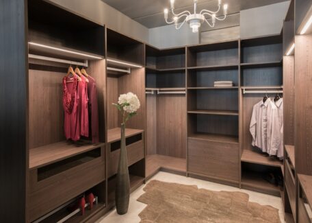 Walk-in wardrobe