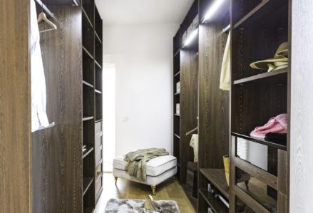 Walk-in wardrobe