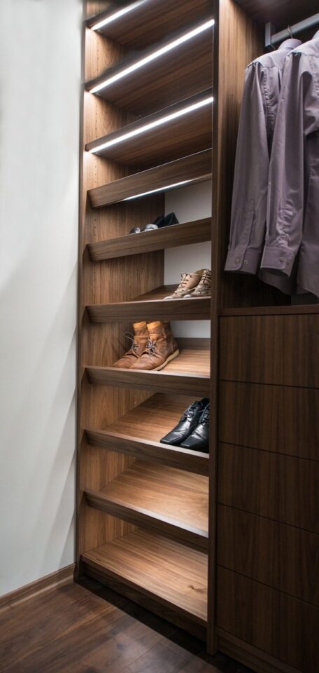 Walk-in wardrobe