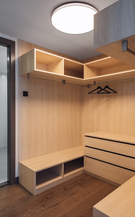 Walk-in wardrobe